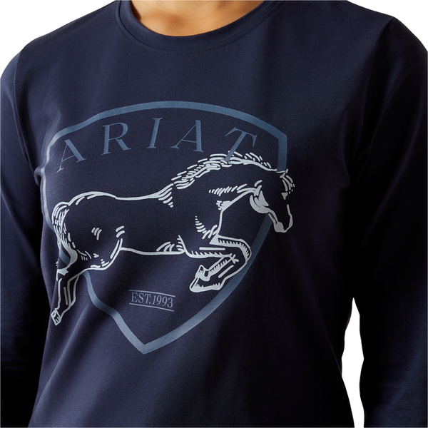2025 Ariat Junior Liberty Jump T-Shirt 10062565 - Navy